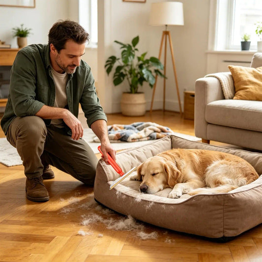 Pet Hair Carpet Rake
