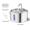 Stainless Steel Automatic Cat Water Fountain