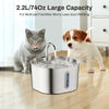 Stainless Steel Automatic Cat Water Fountain