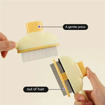 Self-Cleaning Pet Grooming Brush