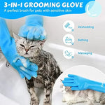 Silicone Pet Grooming Bathing Glove