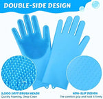 Silicone Pet Grooming Bathing Glove